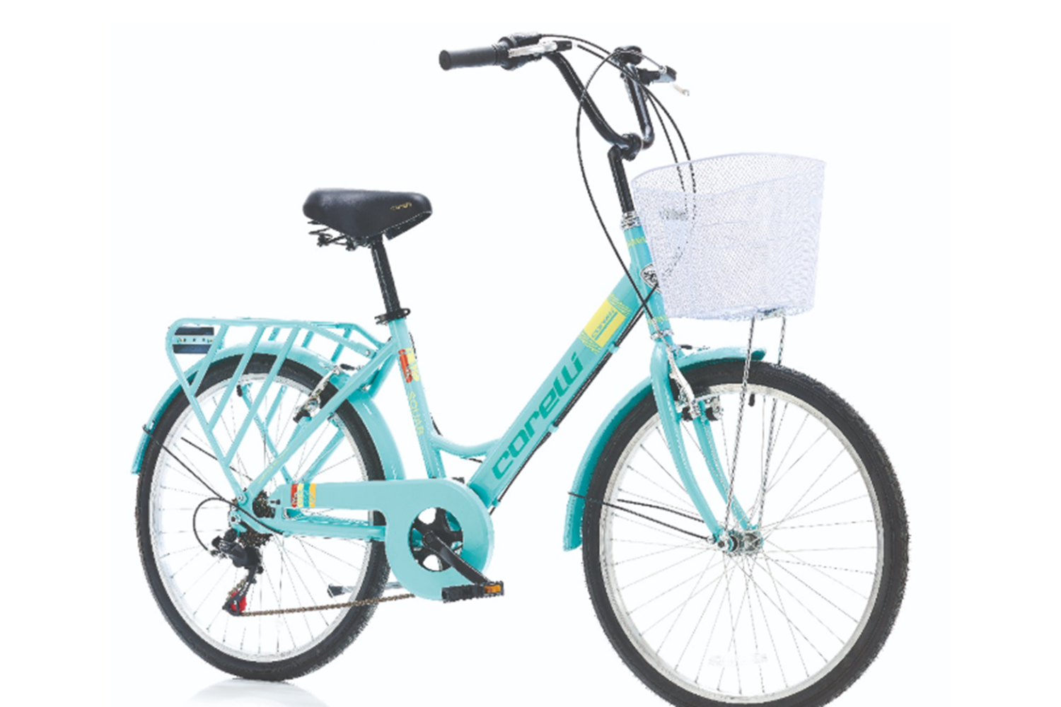 CORELLİ SQUAB BAYAN 24 JANT V FREN BİSİKLET (MAVİ)