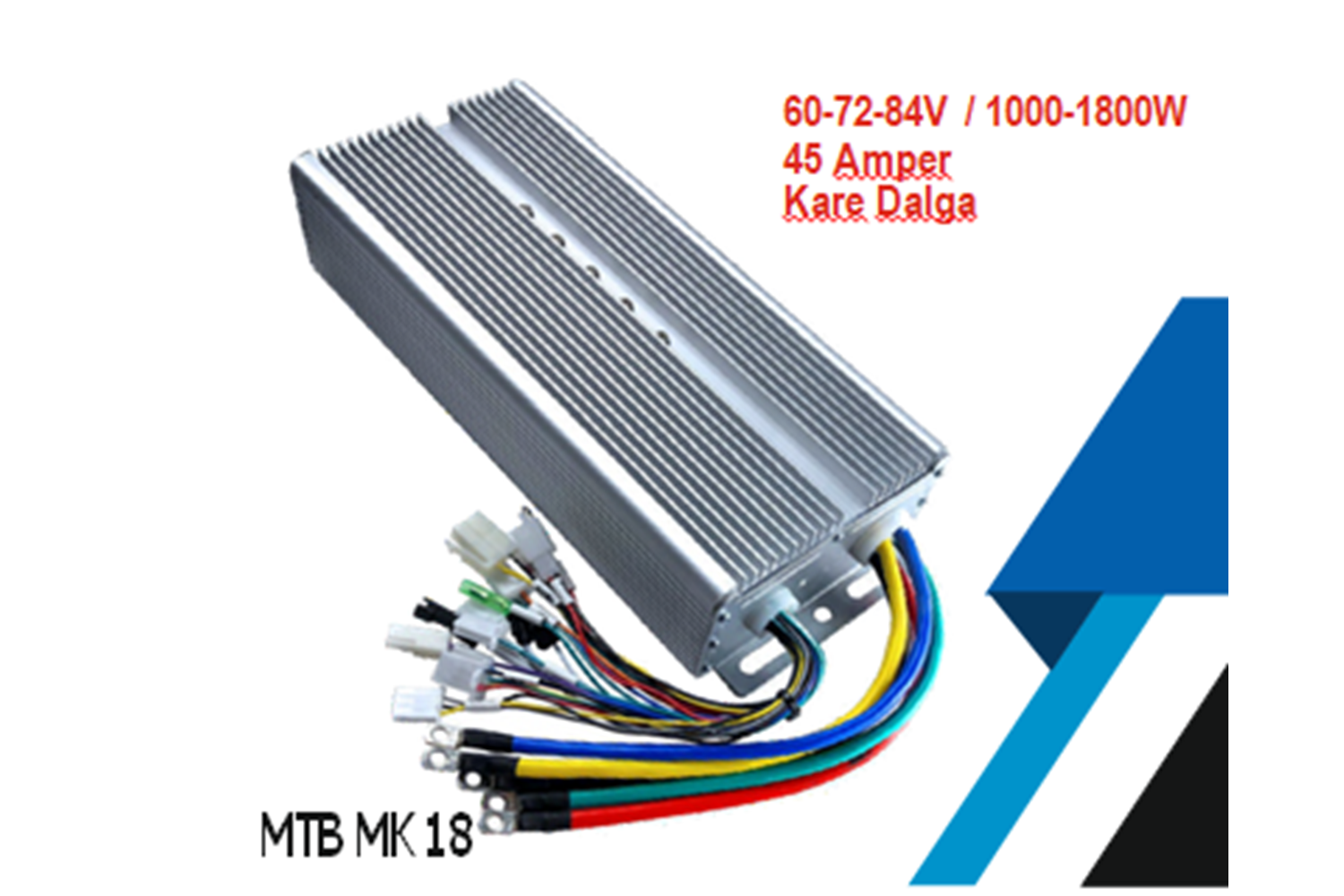METROBİS ELEKTRİKLİ AKILLI BEYİN 48 - 60 V 18 MOSFET