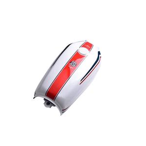 JOLT CG 125 BEZİN DEPOSU BEYAZ ŞERİTLİ KUBA