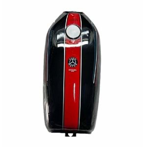 JOLT CG 125 BEZİN DEPOSU SİYAH ŞERİTLİ KUBA