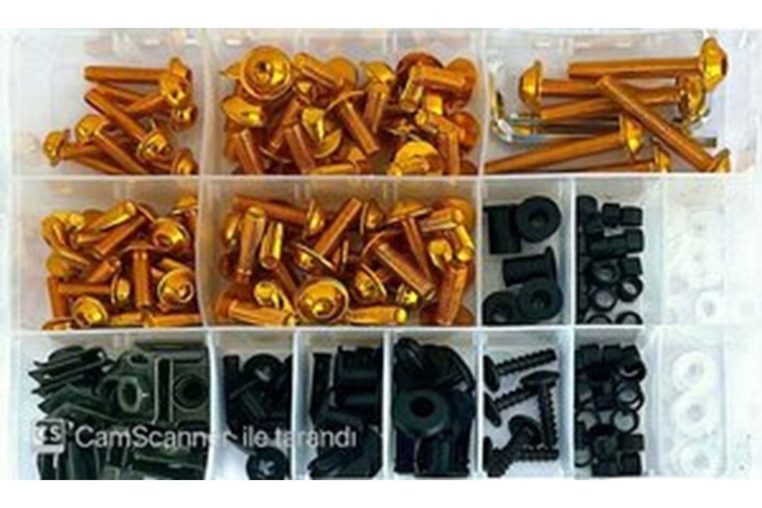 MODİFİYE VİDA SETİ KUTULU GOLD