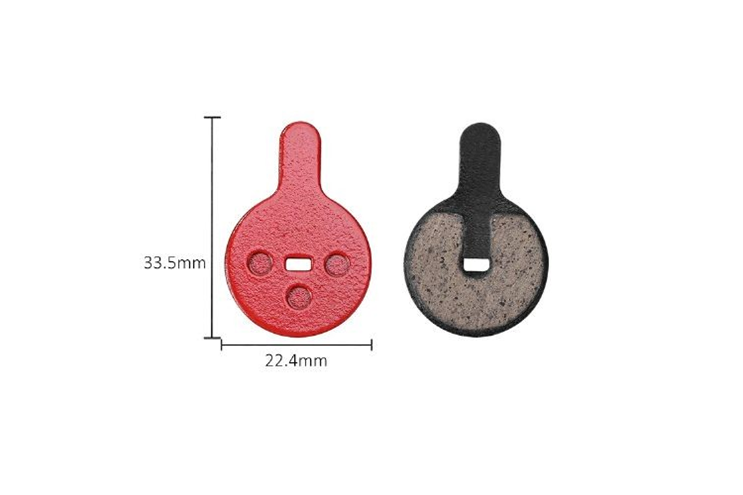 UMT MTB DİSK BALATA YUVARLAK ORTADAN DELİKLİ