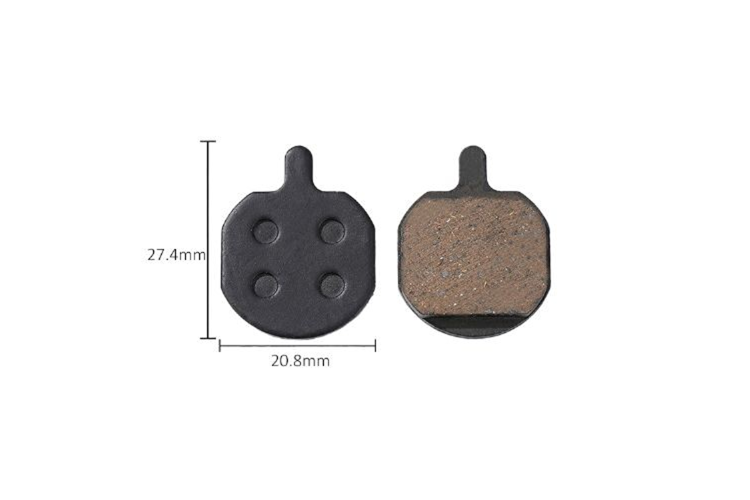 UMT KARE YUVARLAK MTB DİSK BALATA