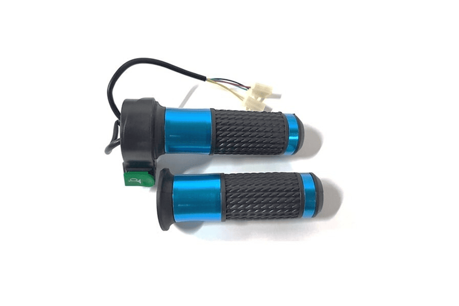 E-BİKE GAZ KOLU VİTESLİ YEŞİL DÜĞME MAVİ