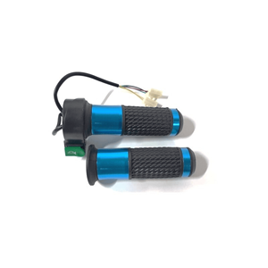 E-BİKE GAZ KOLU VİTESLİ YEŞİL DÜĞME MAVİ