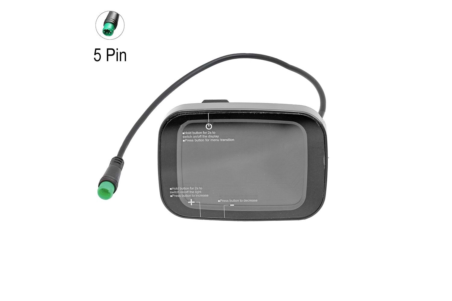 E-Bike Ekran - YL-81C, 6Pin, Mosso/Altec Uyumlu