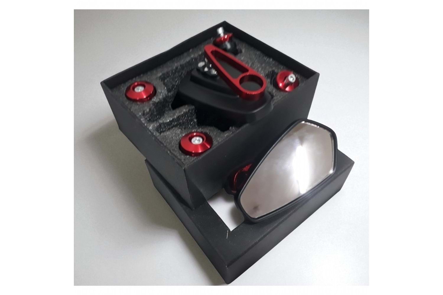 GİDON AYNA KIRMIZI MODİFİYE