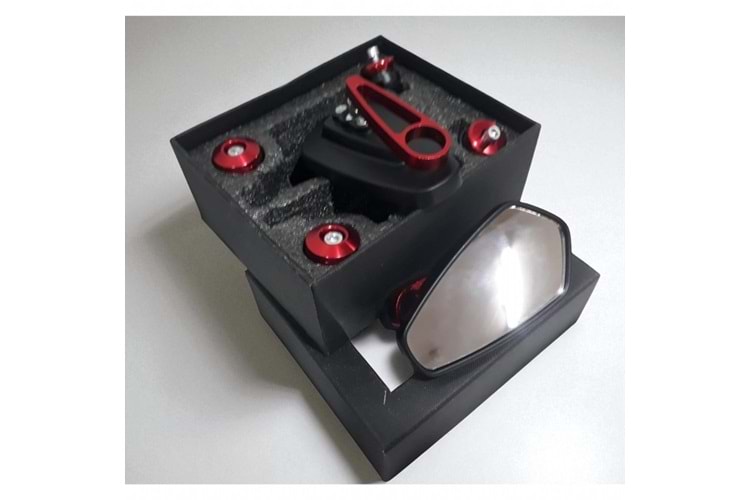 GİDON AYNA KIRMIZI MODİFİYE