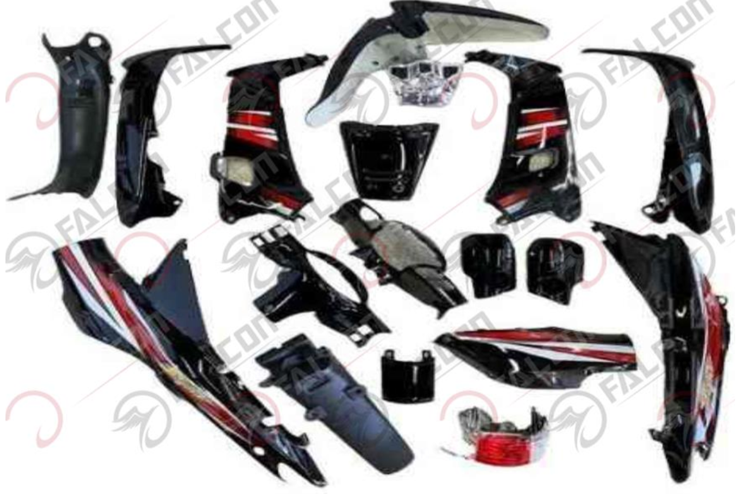 MAGİC KAPORTA SETİ İTHAL(FAR STOP DAHİL) SİYAH