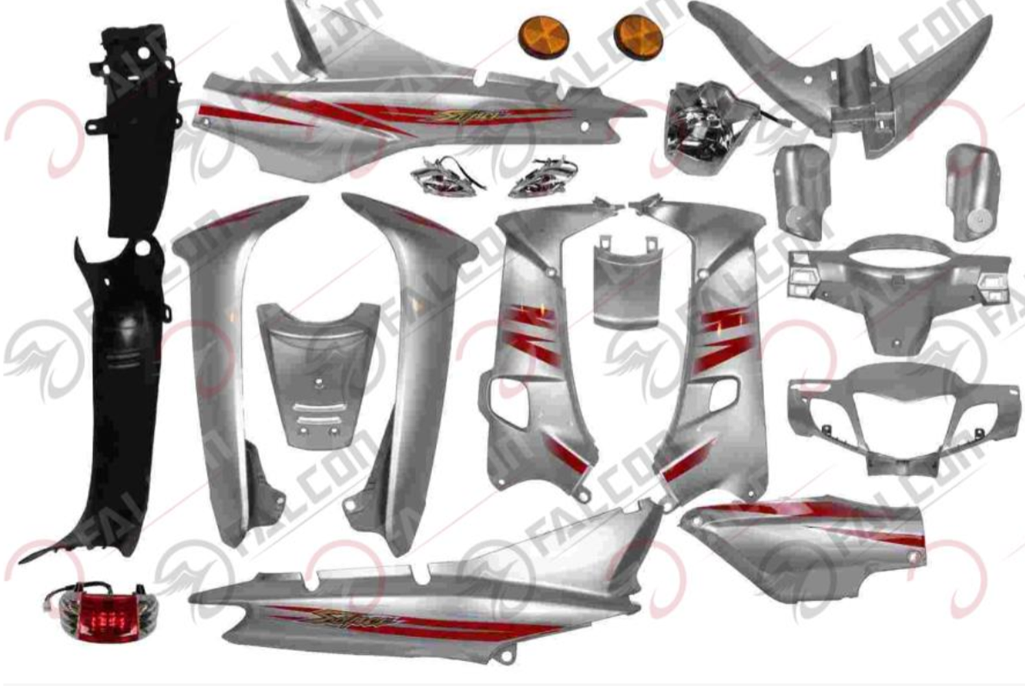 KH-MFH KAPORTA SETİ İTHAL(FAR STOP DAHİL) GRİ