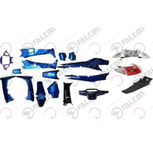 FALCON CUB 100 LİFAN KAPORTA SETİ MAVİ FAR STOP DAHİL