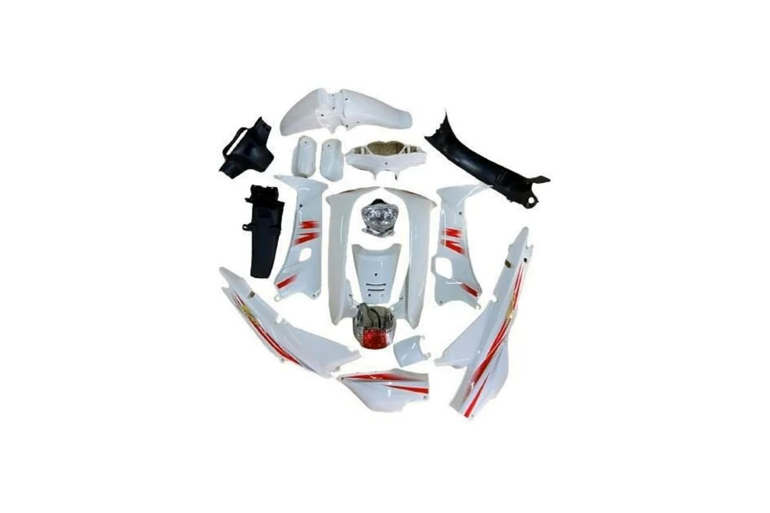 MAGİC KAPORTA SETİ İTHAL BEYAZ (FAR STOP DAHİL)