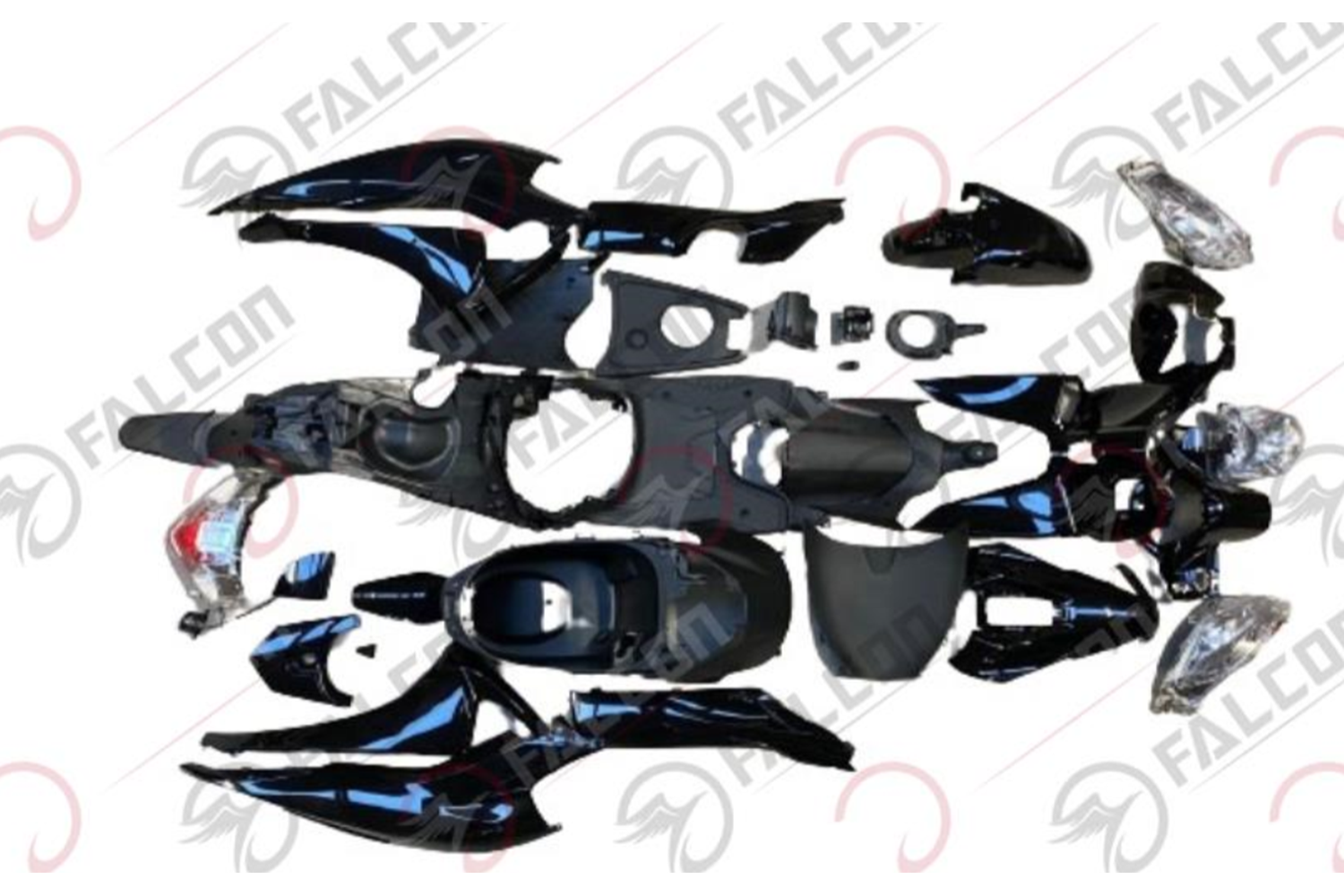 DİO KAPORTA SETİ SİYAH AYDINLATMA GRUBU DAHİL (28 PARÇA FULL SET)