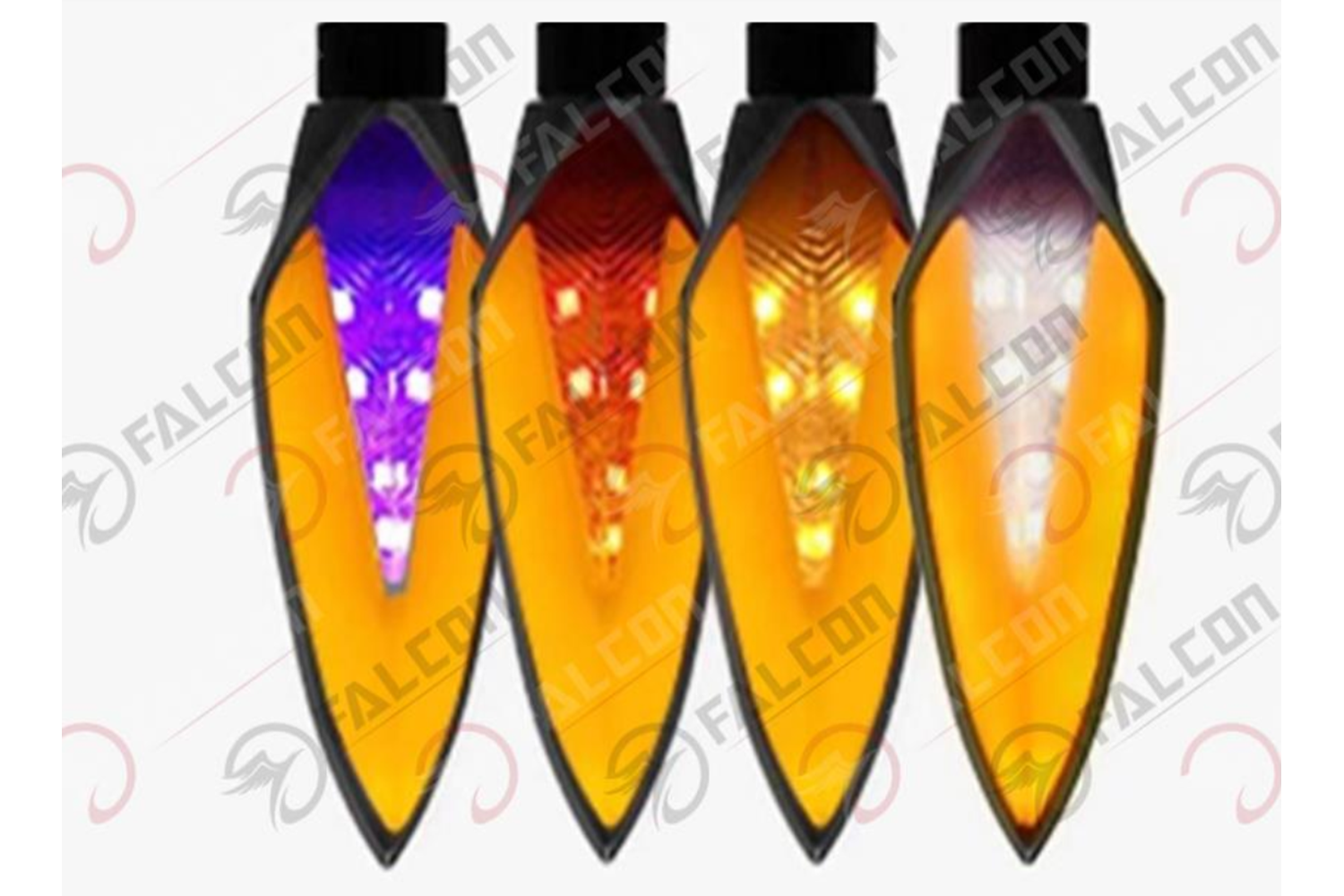 FALCON CG 125 ÇİTA LED SİNYAL KAYARLI DAMLA MODEL