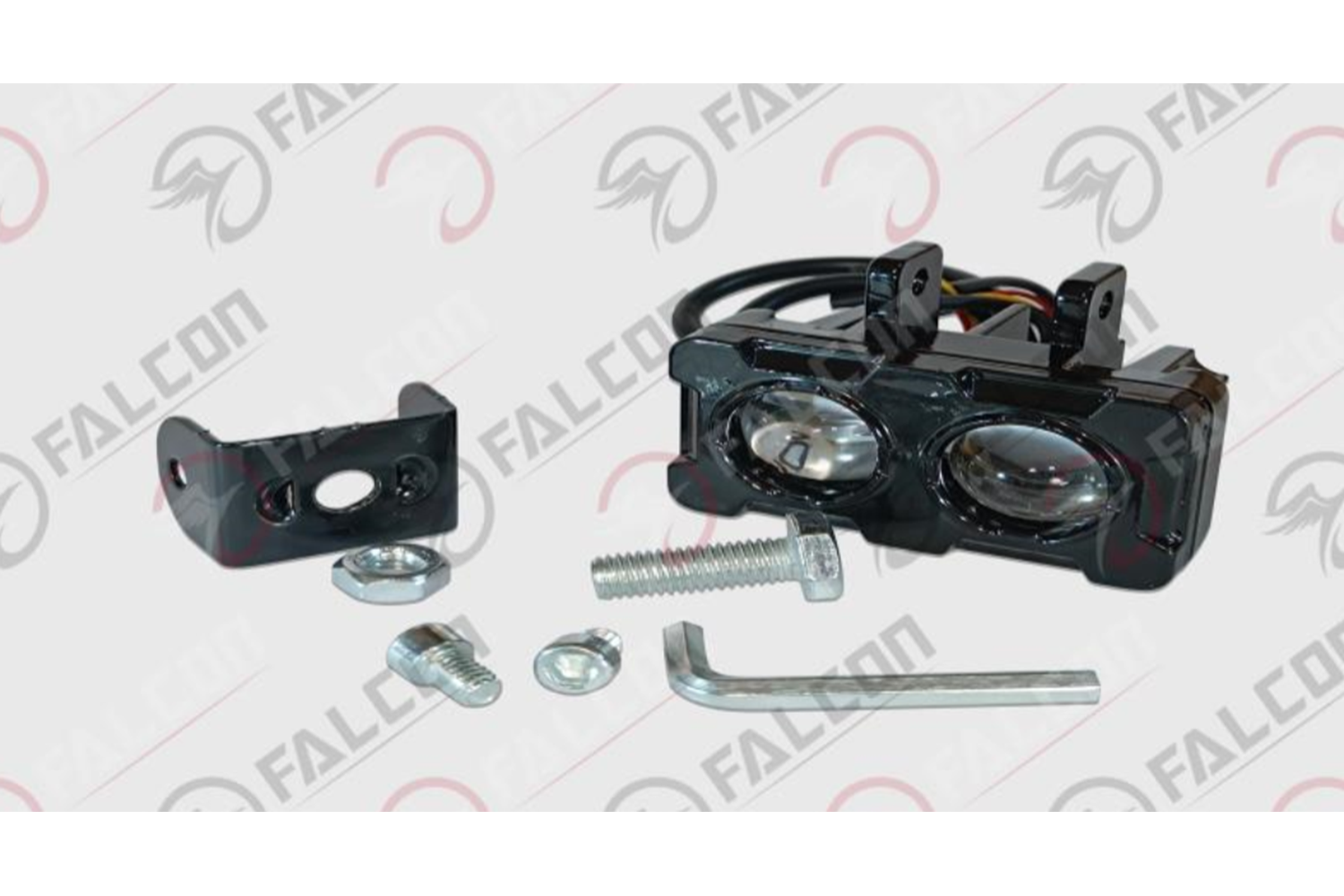 LED ÇİFTLİ SİS LAMBASI ÇAKARLI