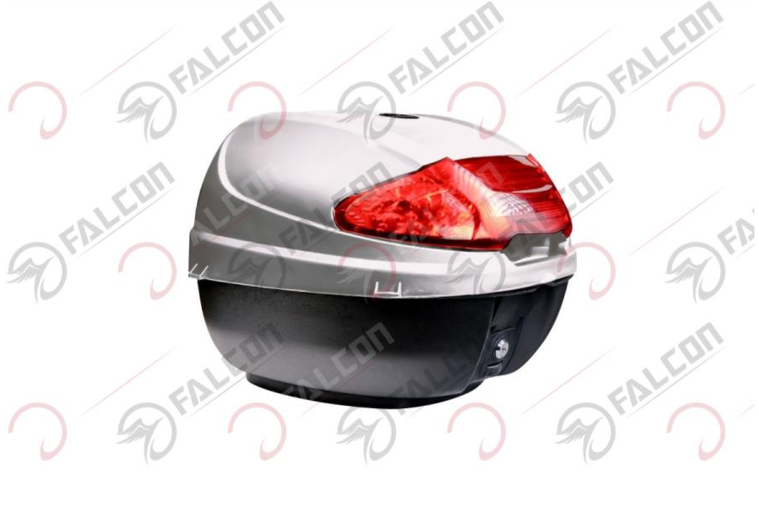 MOTOSİKLET ARKA ÇANTA 35 LT SIRT DAYAMALI BEYAZ