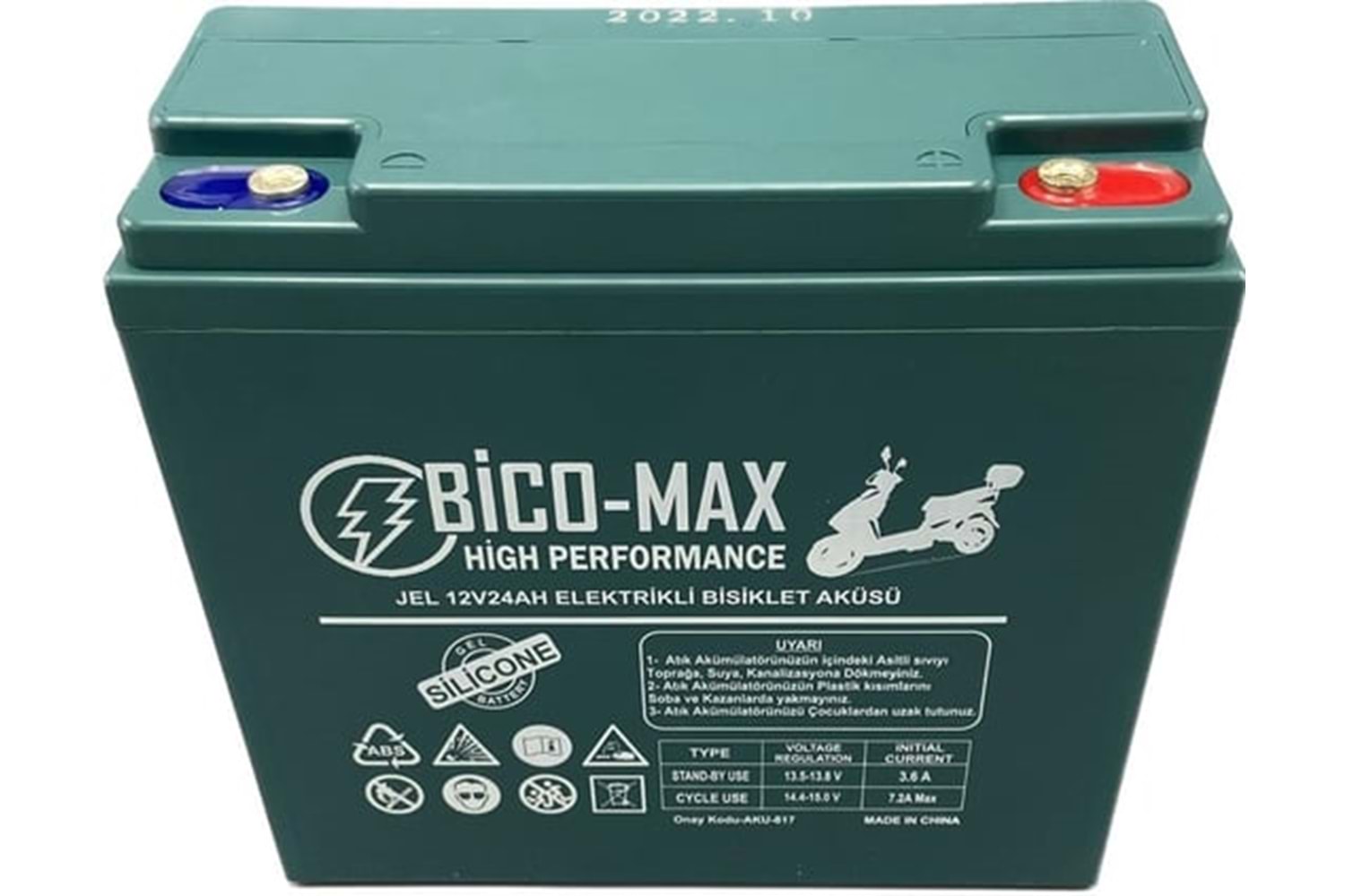 BİCO-MAX 12 - 24 DİK AKÜ