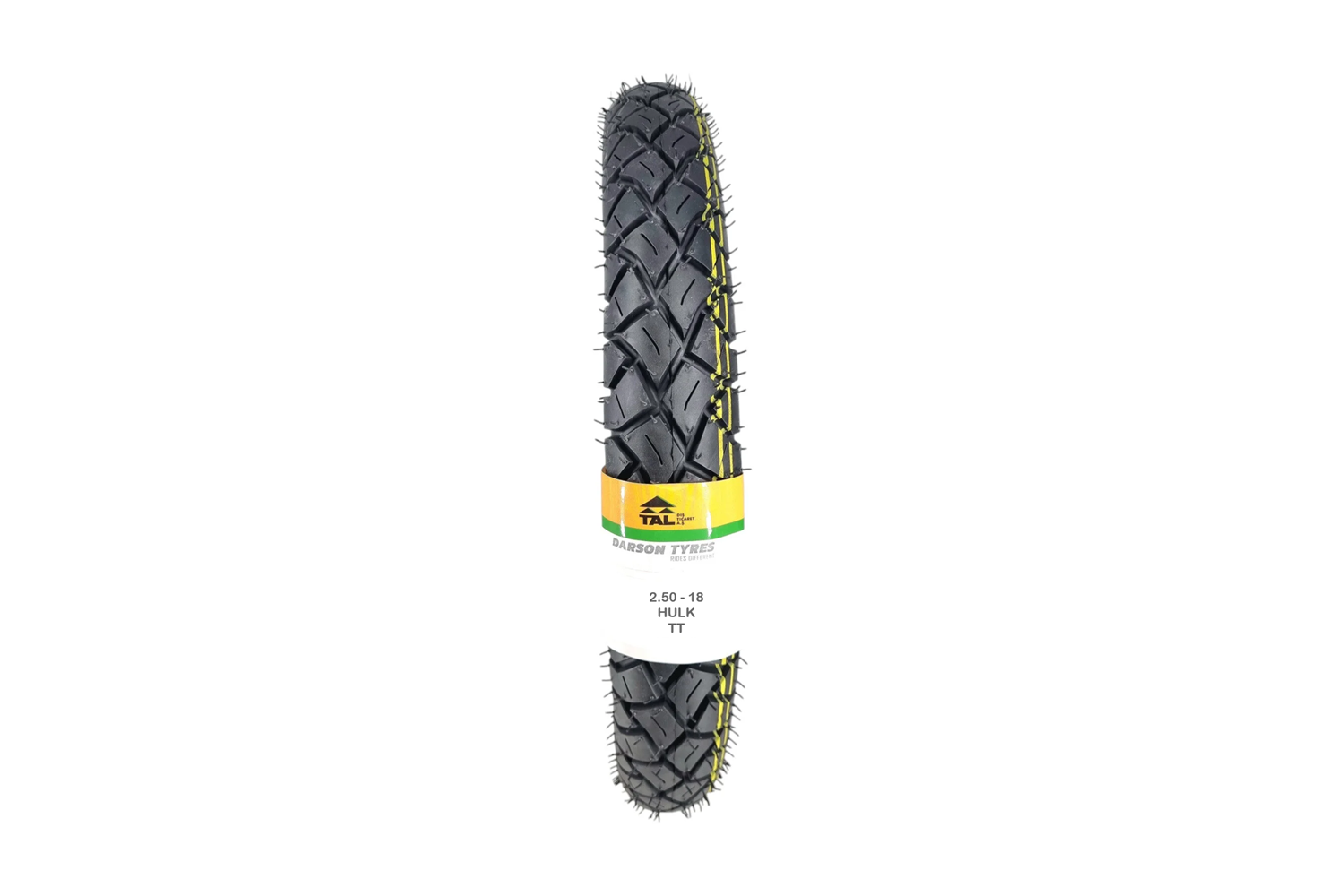 DARSON 2.50 - 18 DIŞ LASTİK TT HULK DİŞLİ DESEN