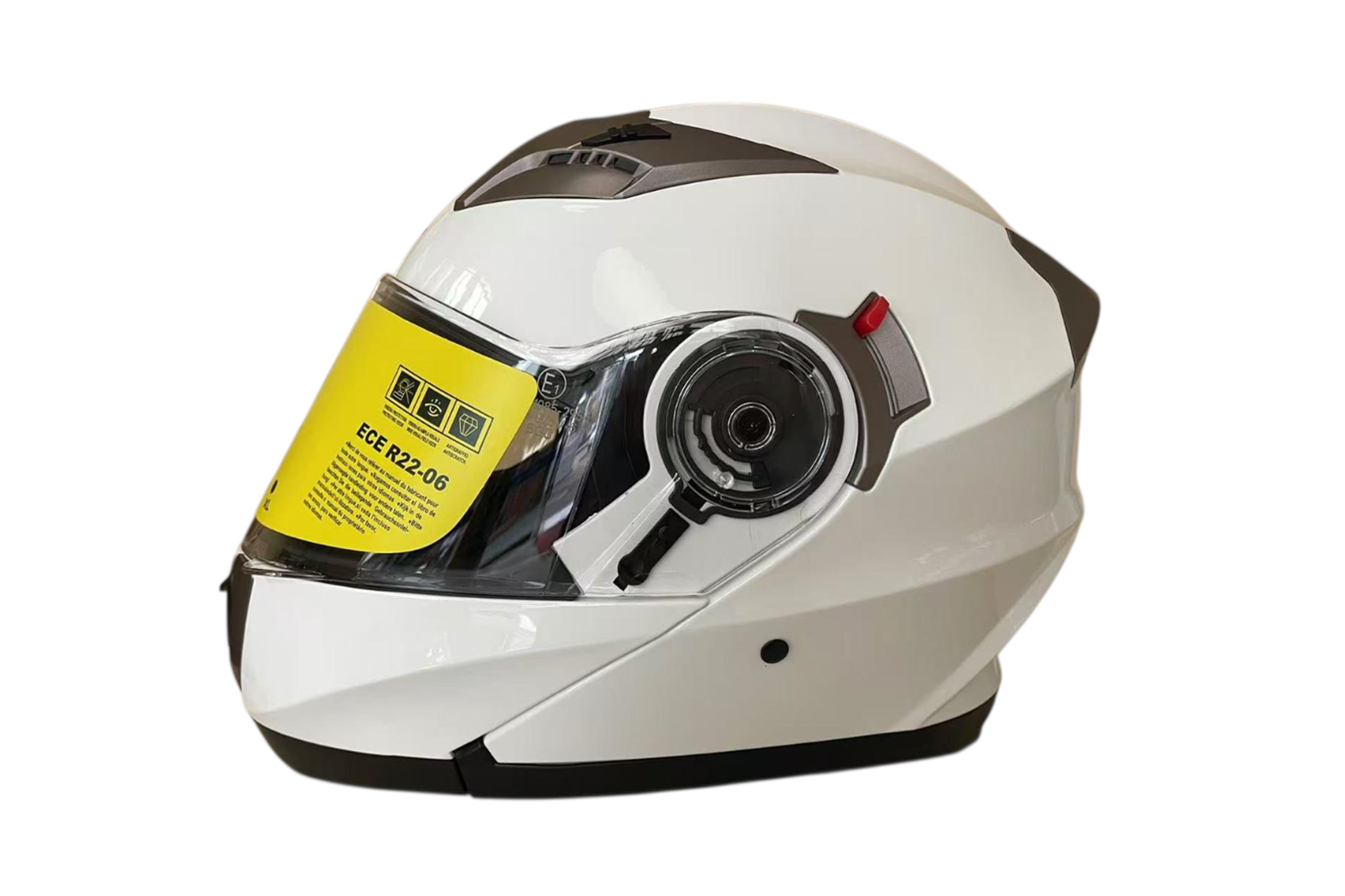 ÇENE AÇILIR KASK BEYAZ