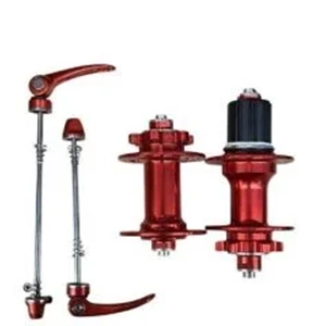 BİSİKLET ÖN ARKA GÖBEK TK KASET 36 TEL KIRMIZI