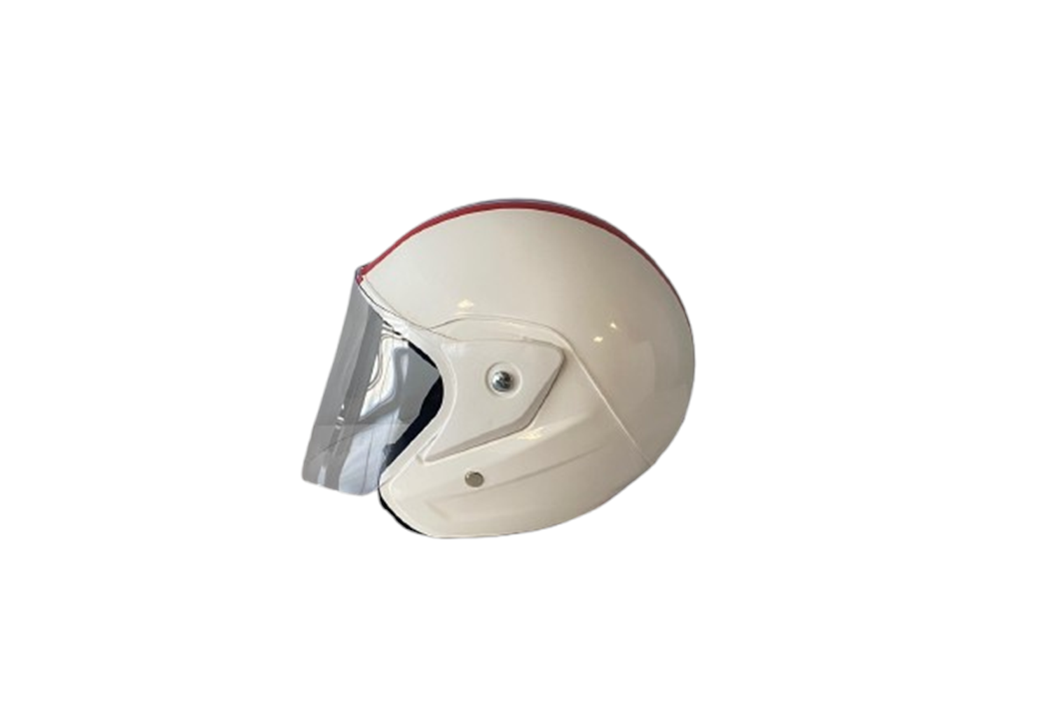 FMK YARIM KASK - BEYAZ