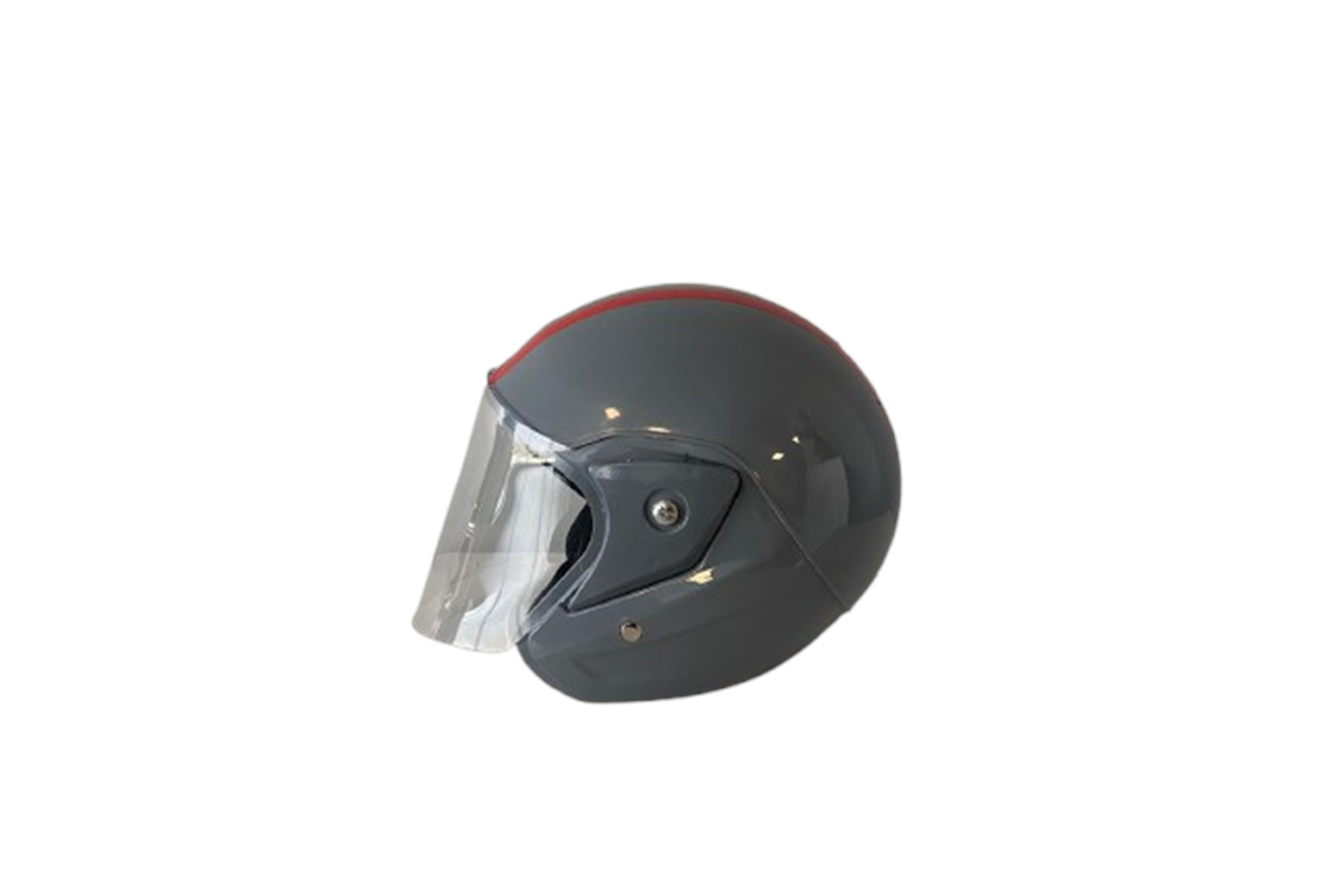 FMK YARIM KASK - GRİ