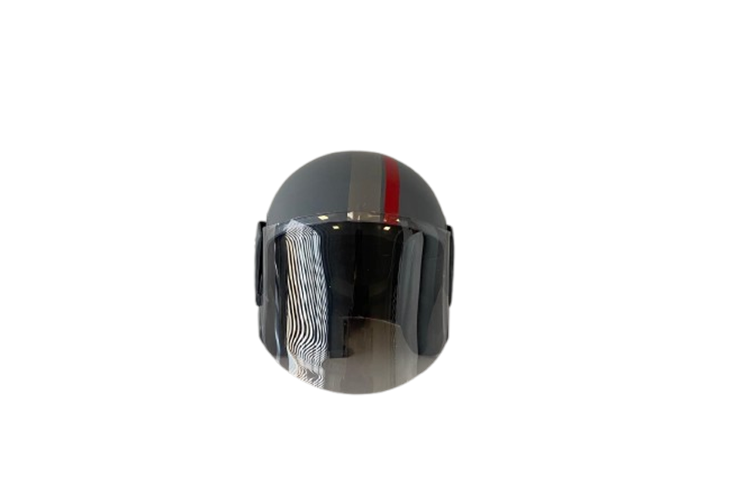 FMK YARIM KASK - GRİ