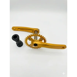 BİSİKLET RENKLİ SOKMA MİL AYNAKOL TK GOLD