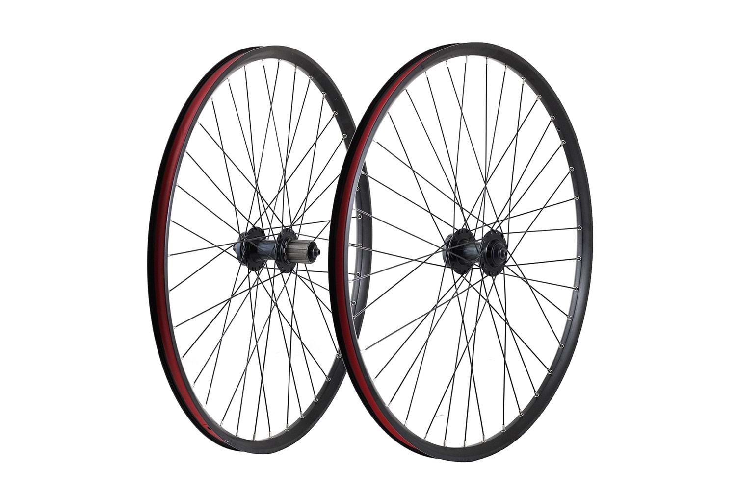 Jant Seti - 27.5, Çift Kat, Yüksüklü, Disk, Kaset, 36 Delik, Mach1, Çember