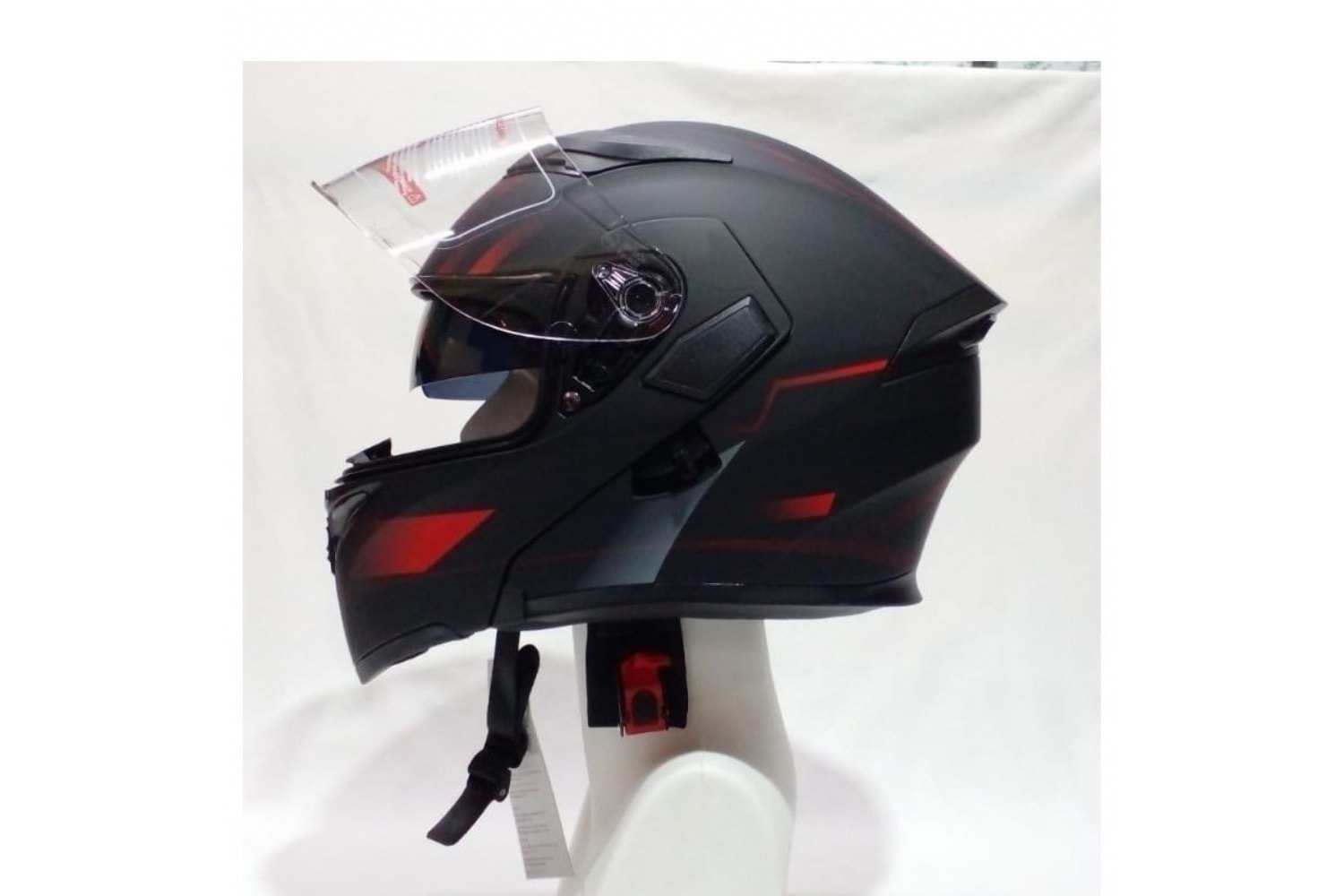 KASK ÇENEDEN AÇILIR jk-902 M1 red