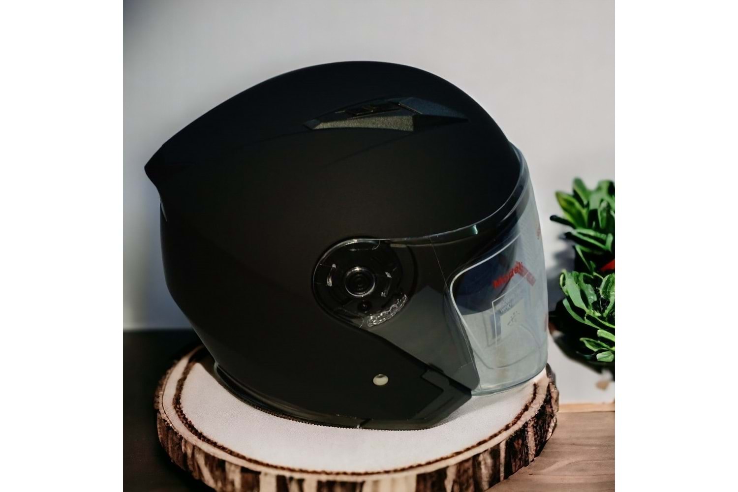 KASK Çenesiz jk-526 Mat Siyah