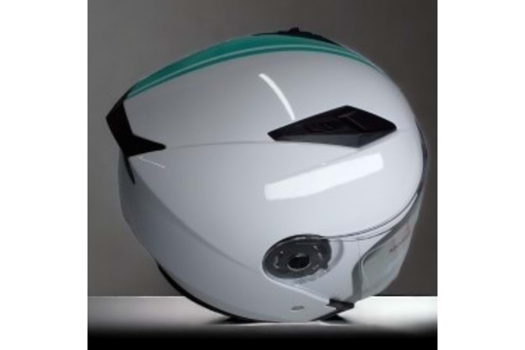 KASK Çenesiz jk-526 - X2 green lıgth