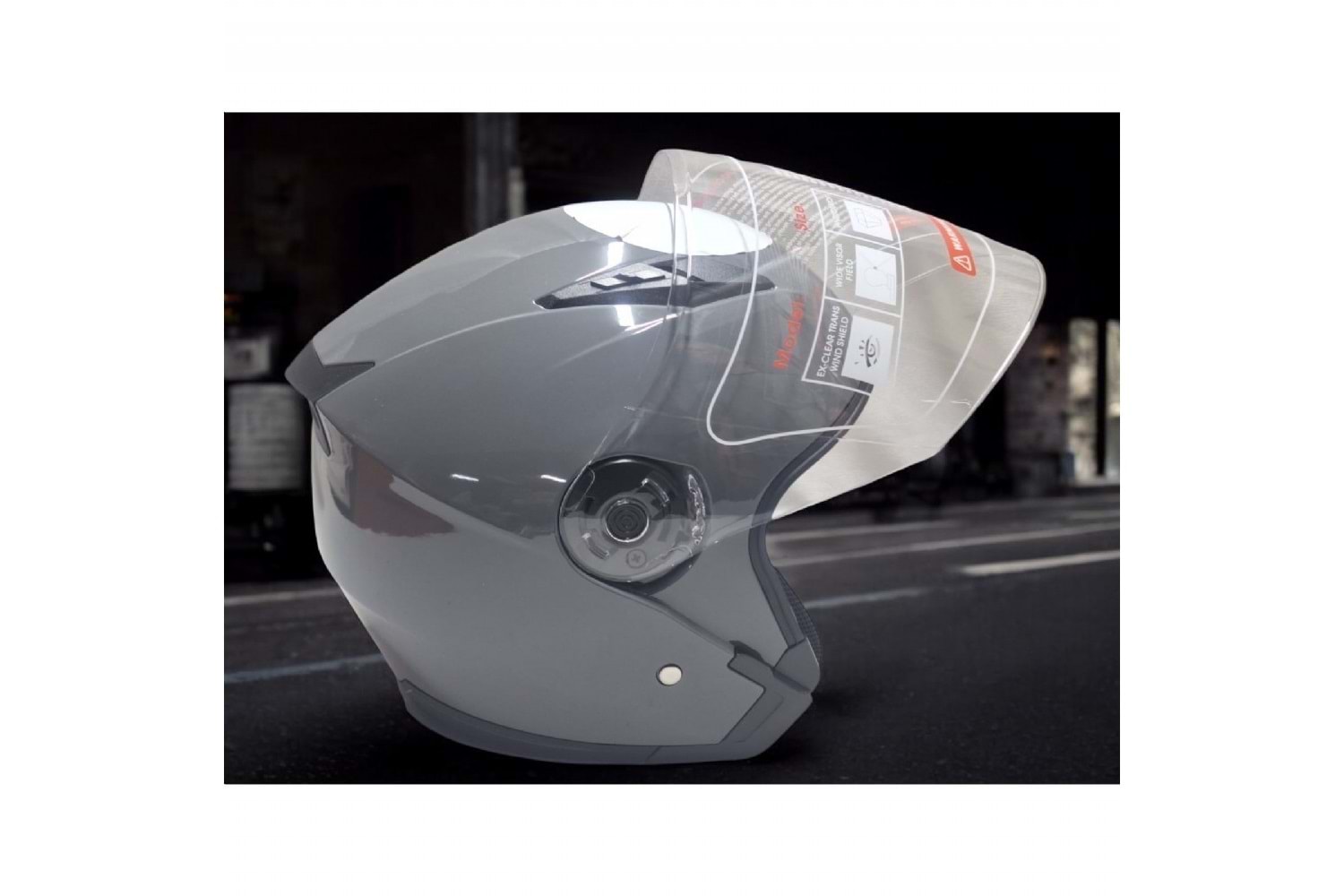 KASK Çenesiz jk-526 Nardo gri