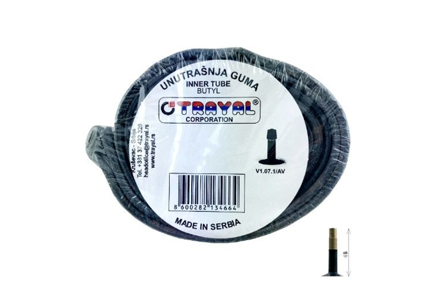 TRAYAL 27.5 - 2.10 İÇ LASTİK