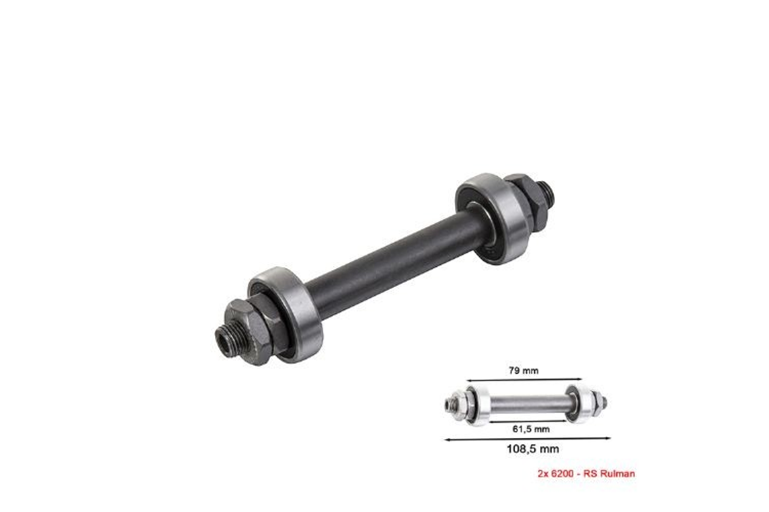 MTB ÖN TEKER MİLİ RUNMANLI VE İÇİ BORULU