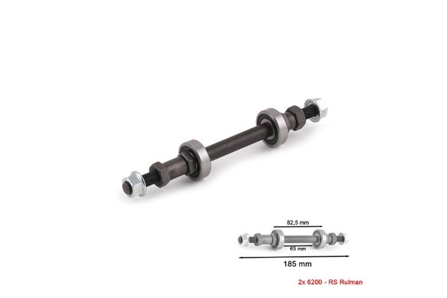 UMT MTB ARKA TEKER MİLİ RULMANLI