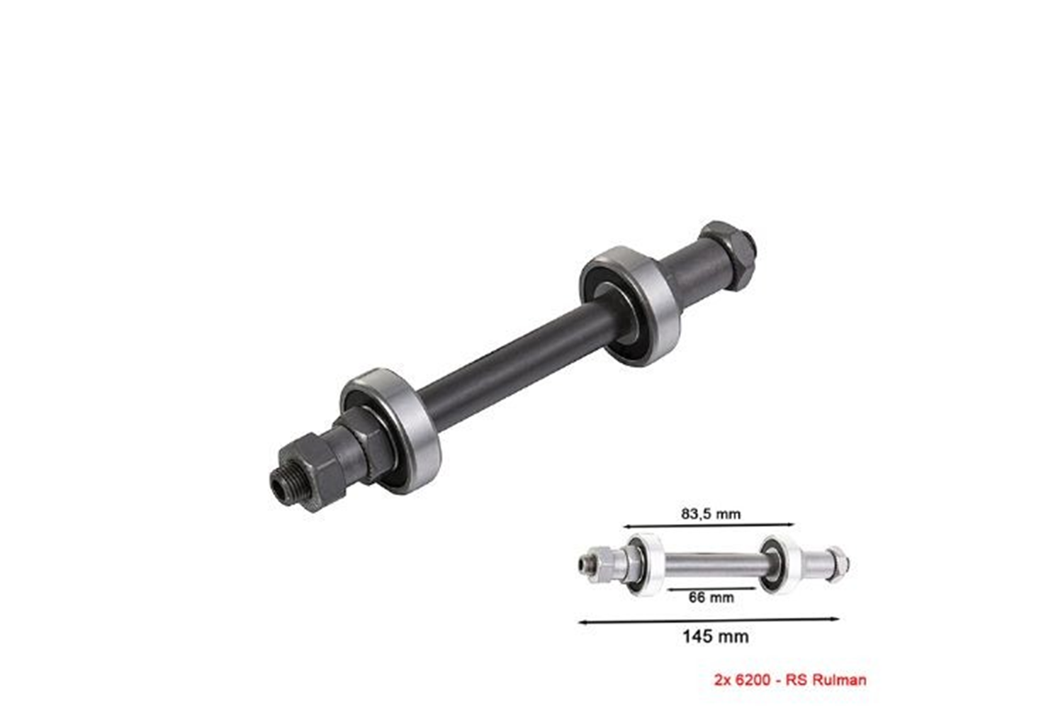 UMT MTB ARKA TEKER MİLİ İÇİ BORULU