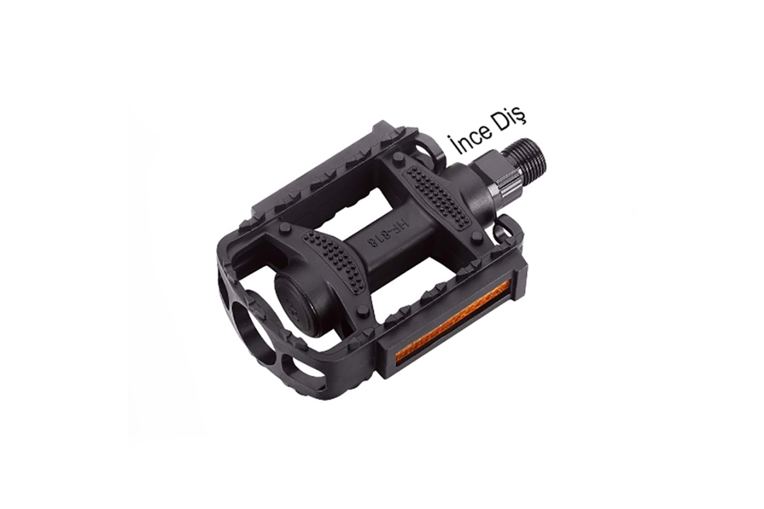 Pedal - 20, Plastik, İnce Diş, Bilyasız, HF-818